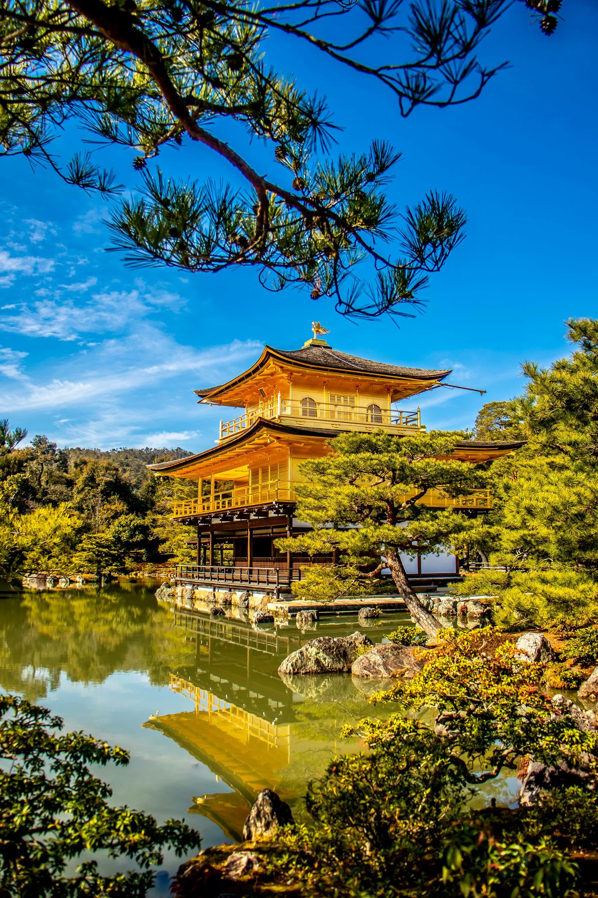 Kinkaku-ji Golden Pavilion in Kyoto